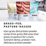 Kion Clean Protein | Grass-Fed & Pasture-Raised Whey Isolate Protein Powder | Smooth Vanilla | 30 Servings