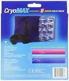 CryoMAX Cold Pack, Reusable, 8 Hour Cold Therapy Ice Pack, Small, 6"x 6" (Pack of 2)