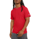 Champion mens Classic Jersey Tee Shirt, Scarlet, Medium US