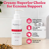 Deep Therapy Cream EC for Fast Eczema and Psoriasis Support - Unscented - Colloidal Oatmeal, Jojoba Oil, Licorice, Beeswax and More