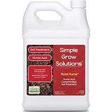 Simple Lawn Solutions Root Hume- Simple Grow Solutions - Concentrated Humic Acid - Liquid Carbon - Simple Grow Solutions- Natural Lawn & Garden Treatment - Plant Food Enhancer- Turf Grass Soil Conditioner (1 Gallon)