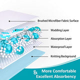 KANECH Bed Pads Washable Waterproof, 44"x52" (Pack of 1), Incontinence Bed Pads, Reusable Waterproof Mattress Pad for Adults, Elderly and Pets
