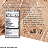 Evolve Plant Based Protein Shake, Café Mocha, 20g Vegan Protein, Dairy Free, No Artificial Sweeteners, Non-GMO, 10g Fiber, 11oz, (12 Pack) (Formula May Vary)