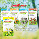 Zenipower Hearing Aid Batteries Size: 10 (60 Batteries)