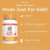 MaryRuth Organics Nutritional Supplement Vegan Omega 3 Gummy for Kids 2+ | 2 Month Supply | Sugar Free | Vitamin C, E, Flaxseed Oil | Immune Support, Overall Wellness | No Fish Taste | 60 Count