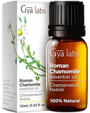 Gya Labs Roman Chamomile Essential Oil for Diffuser - Roman Chamomile Oil for Face & Skin - Roman Chamomile Essential Oils for Aromatherapy (0.34 fl Oz)