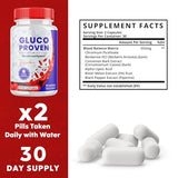 (5 Pack) Gluco Proven Capsules Advanced Formula Supplement - Gluco Proven Healthy Support Formula Supplement Pills Glucose Proven (300 Capsules)
