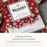 Walker’s 2023 Advent Calendar with Shortbread Cookies from Scotland - 28 Count (10.4 oz) - Limited Edition Cookie Box with Christmas Cookies in Various Shapes and Flavors