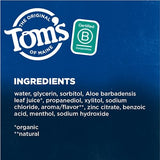 Tom's of Maine Sea Salt Natural Alcohol-Free Mouthwash, Refreshing Mint, 16 oz. 6-Pack (Packaging May Vary)