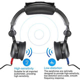 ZJchao Audiometer Headphone, Audiometric Hearing Screening Headphone Air Conduction Audiometer for Hearing Test Use for School and Hospital