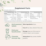 Micro Ingredients Organic Spirulina Supplement, 3000MG Per Serving, 720 Tablets (4 Month Supply), No Filler & Non-GMO, Rich in Vegan Protein, Vitamins & Prebiotics, Premium Spirulina Pills Organic