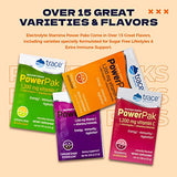 Trace Minerals | Power Pak Electrolyte Powder Packets | 1200 mg Vitamin C, Zinc, Magnesium | Boost Hydration, Immunity, Energy, Muscle Stamina | Orange Blast | 60 Packets