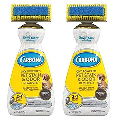 Carbona 2 in 1 Oxy-Powered Pet Stain -2 Count