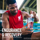 BSN Amino X Muscle Recovery & Endurance Powder with BCAAs, Intra Workout Support, 10 Grams of Amino Acids, Keto Friendly, Caffeine Free, Flavor: Fruit Punch, 70 Servings (Packaging May Vary)