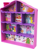 Polly Pocket Dolls Advent Calendar, Gingerbread House Playset with 25 surprise gifts!