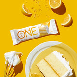 ONE Protein Bars, Lemon Cake, Gluten Free Protein Bars with 20g Protein and only 1g Sugar, Guilt-Free Snacking for High Protein Diets, 2.12 oz (12 Pack)