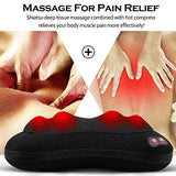 Papillon Back Massager,Shiatsu Neck Massager for Pain Relief,Electric Shoulder Foot Massage Pillow with Heat, Birthday Gifts for Men/Women/Wife/Husband,Deep Tissue Kneading for Waist,Legs