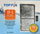 Top Fin EF-S Element Filter Cartridge Value Pack 12 Month Supply 2.1 in X 3.7 in