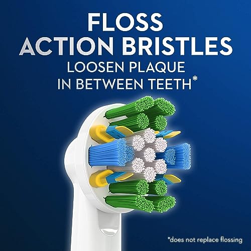 Oral-B FlossAction Electric Toothbrush Replacement Brush Heads, 6 Count