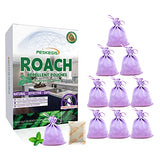 10 Pack Roach Repellent for Home, Natural Ingredients Roach Repellent Indoor Safe for Children and Pets, Environmentally Friendly Pest Control Pouches Provide Long-Lasting Protection