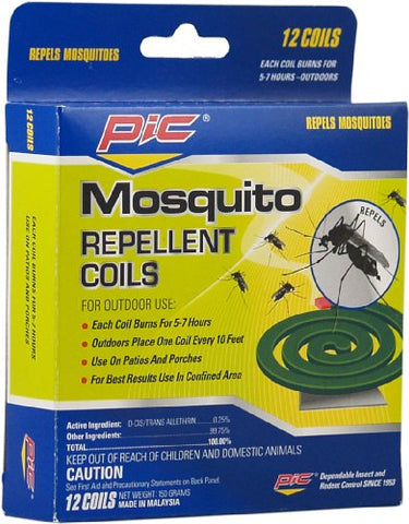 PIC Citronella Repellent Coils (Set of 4) [Set of 3]