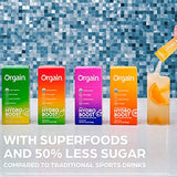 Orgain Organic Hydration Packets, Electrolytes Powder - Mango Hydro Boost with Superfoods, Gluten-Free, Soy Free, Vegan, Non GMO, Less Sugar than Sports Drinks, Travel Packets, 8 Count