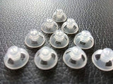 Jungle Care Hearing Aid Ear Piece Open Domes 9mm 10-Pack Comfortable PSAP (Personal Sound Amplifiers Product) Kit Ear Tips Invisible, Perfect for Open Air (Open fit), Except for RIC