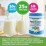 Orgain Protein Powder + Collagen, Vanilla Bean - 25g of Protein, 10g Collagen Peptides, 1B Probiotics, Supports Hair, Skin, Nail, Joint & Gut Health, Gluten Free, Dairy Free, Soy Free - 1.6lb