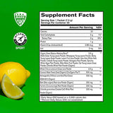 BARE PERFORMANCE NUTRITION BPN Strong Greens Go Packs, Lemon, Superfood Greens Powder Drink Mix Packets