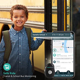 AngelSense Personal GPS Tracker for Kids, Teen, Autism, Special Needs, Elderly, Dementia - 2-Way Auto-Answer Speakerphone & SOS Button - School Bus Tracking - Easy-to-Use App