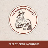 Hardtimes Handcrafted Beef Jerky - Original Flavor - 8 oz. Jar