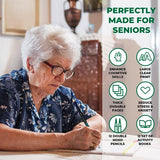 Assistex Large Print Activity Book Set for Seniors - Easy Activity Puzzle Book Set for Memory Loss - Fun and Engaging Word Puzzle Books for Dementia Patients and Elderly Adults