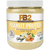 PB2 Performance Peanut Protein Powder with Madagascar Vanilla – [2 lb/32 oz Jar] – 20g of Vegan Plant Based Protein Powder, Non GMO, Gluten Free, Non Dairy