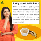 Havintha 100% Natural Pure Mulethi (Licorice) Powder for Skin Whitening - 227 Grams