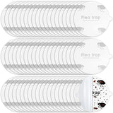 Flea Trap Refill Discs Sticky Traps Fly Trap Refill Glue Board Refills Trap Double Layer Adhesive Nontoxic Odorless Pest Control Traps Replacement Sticky Glue Pads 7.1 Inch for Bugs Flies (30 Pcs)