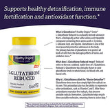 Healthy Origins L-Glutathione (Setria) Reduced, 500 mg - Immune Support Supplement - Collagen & Antioxidant Support - Gluten-Free Supplement - 60 Veggie Capsules