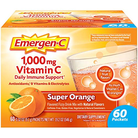 Emergen-C Supplement, 60 Count (Pack of 1)