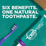 Tom's of Maine Whole Care Natural Toothpaste with Fluoride, Cinnamon Clove, 4.0 oz. 3-Pack (Packaging May Vary)