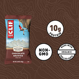 CLIF Bars - Energy Bars - Chocolate Brownie - 12 Count + CLIF Bars - Energy Bars - White Chocolate Macadamia - 12 Count