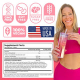 Superfood Tabs Detox Cleanse Drink - Fizzy Nutrition Supplement for Women and Men - Support Healthy Weight - Improve Digestive Health and Bloating Relief - Strawberry Lemonade Flavor [60 Tablets]