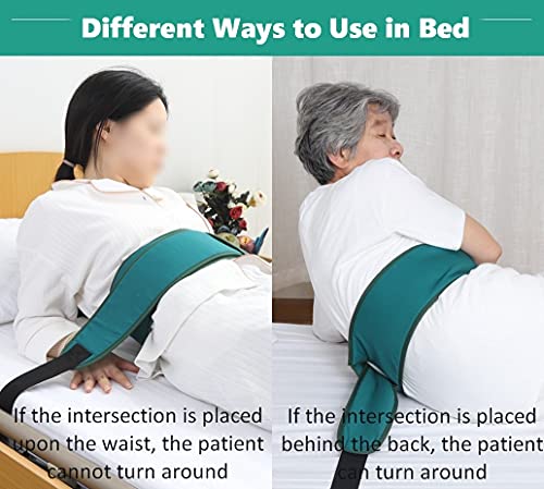 Bed Restraint Strap,Medical Bed Restraint, Anti-Fall Waist Belt for Elderly, Wheelchair Seat Safety Belt, Medical Bed Restraints for Elderly, Chest Cushion Seat Belt, Medical Bed Safety Assist