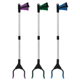 TOPZEA 3 Pack Grabber Reacher Tool for Elderly, 32 Inch Foldable Pick Up Stick Trash Claw Grabber Picker Upper, Long Hand Pickup Tools for Garbage, Mobility Aid Reaching Assist Tool, Garden Gripper