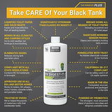 Unique RV Digest-It+, Extra-Strength Black Tank Treatment for RVs - Stronger Liquid RV Toilet Treatment, Eliminates Odor, Liquefies Waste, Prevents Sensor Misreading, CA Compliant (32 oz.)