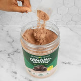 Purely Inspired Plant Based Protein Powder Organic Protein Powder Vegan Protein Powder for Women & Men 22g of Plant Protein Pea Protein Powder Decadent Chocolate, 1.3 lb (16 Servings)