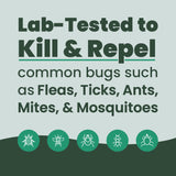 Cedarcide All-Purpose Bug Spray | Kill and Control Mosquitos, Fleas, Ticks, Ants | Made with Natural Essential Oils | Use on People, Pets & Kids (Cedarwood, Quart (32 Oz.))