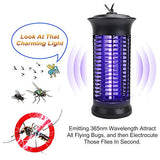 Micnaron Bug Zapper Electric Indoor Insect Killer suspensible UV Light | Mosquito Killer Bug Fly Pests Attractant Trap Zapper Lamp w/Powerful 1000V Grid for Indoor Home Bedroom,Kitchen, Office