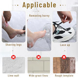 Antidious Shower Foot Rest for Shaving Legs, Bathroom Pedal with Reusable Suction Cup, Compatible with Bathroom and Shower (Colorless)