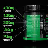 Huge Supplements Pump Serum, Stim Free Pre Workout and Nitric Oxide Booster to Enhance Focus, Pumps, Fulness with No Caffeine, L-Citrulline, GlycerPump, L-Tyrosine, Nitrosigine (Jungle Juice)