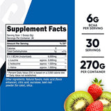 Nutricost BCAA Powder (Strawberry Kiwi, 30 Servings) - Optimal 2:1:1 Ratio