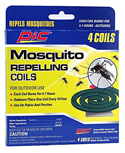 PIC C412 Mosquito Repellent Coils (12 Packs of 4)